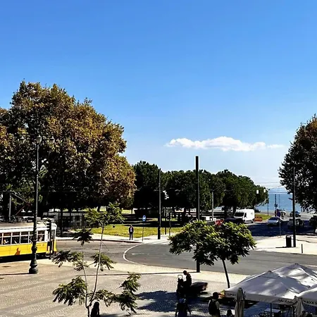 Elegant River View Corpo Santo Apartman Lisboa